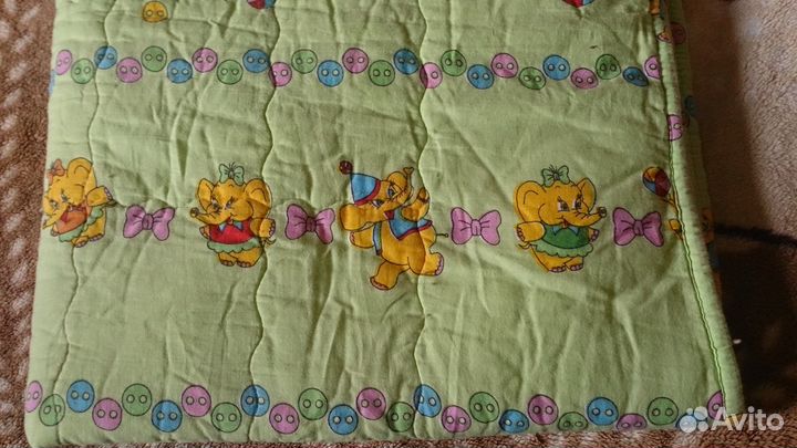 Детское одеяло на овечей шерсти