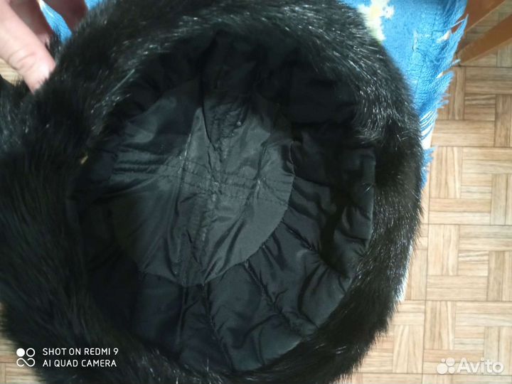 Шапка норковая женская