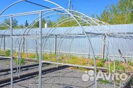 Теплица арочная (с двойной дугой) с гарантией