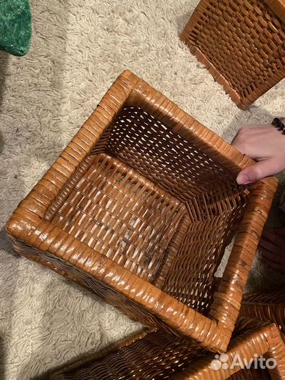 Плетеные корзинки IKEA. бронь
