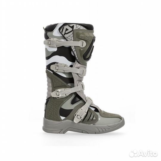 Мотоботы Acerbis X-team brown-grey