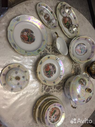 Сервиз.»Королевская Мадонна».Германия. Эпоха СССР