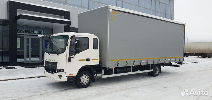 Тентованный грузовик КАМАЗ Компас 9, 2024