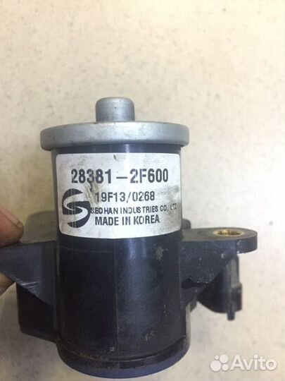 Моторчик заслонки отопителя Hyundai Santa Fe 4