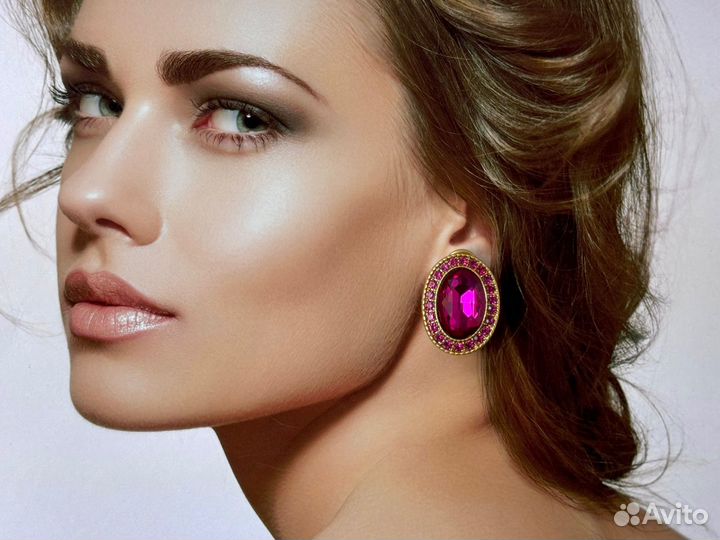 Серьги vintage style Heidi Daus/USA HD