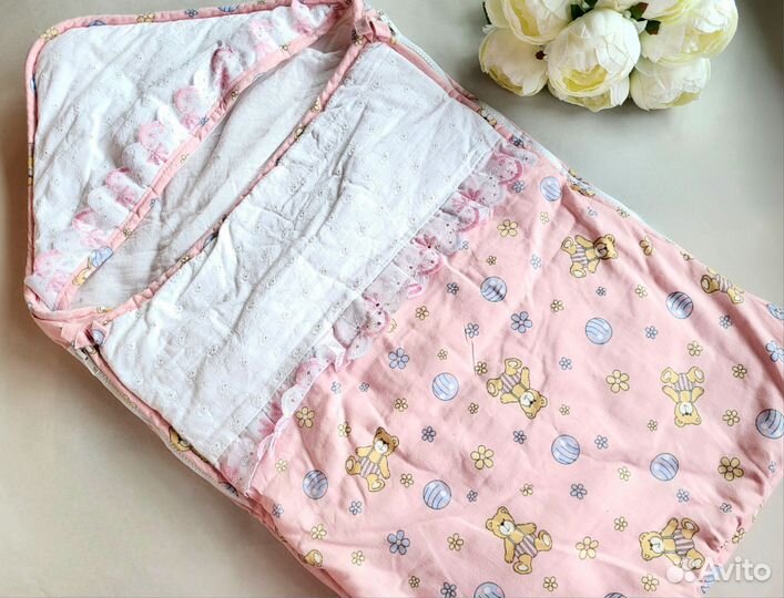 Конверт на выписку весна