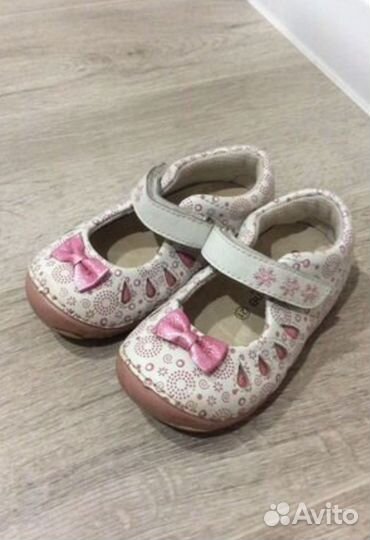 Туфли для девочки - кожа - 21 размер