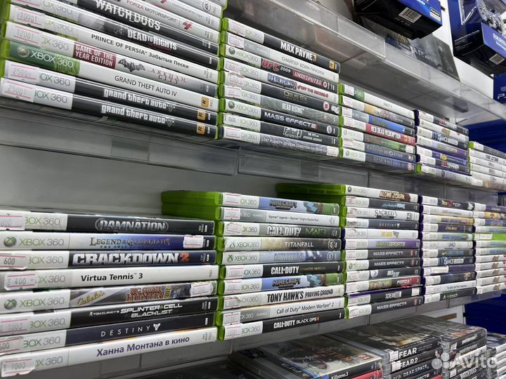 Лицензионные диски PS5/PS4/PS3/Xbox One/Xbox 360