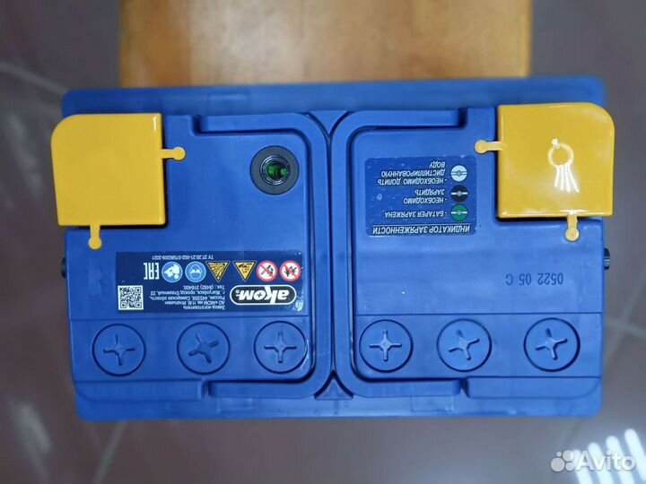 Акб Аком 75а/ч новый с гарантией