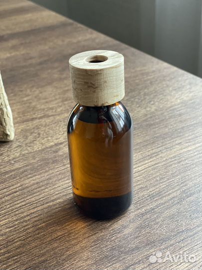 Баночки для диффузора с крышкой из бука