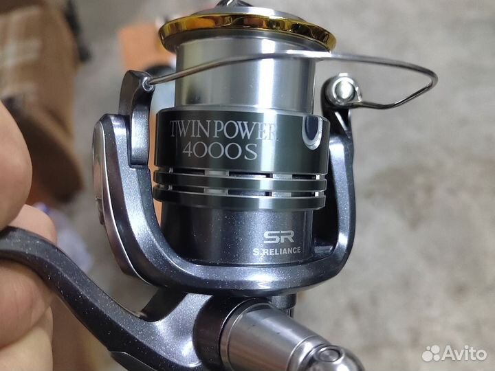 Катушка shimano twin power 4000s