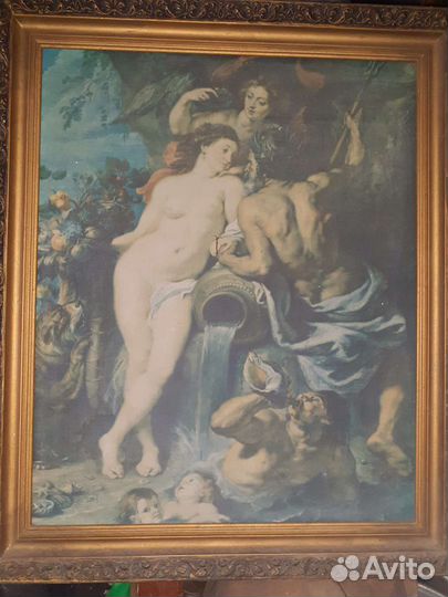 Репродукция на ткани. П. Рубенс