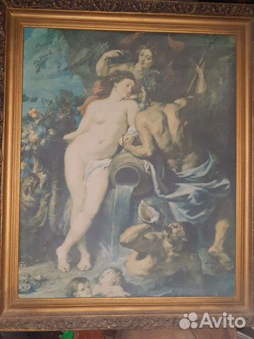 Репродукция на ткани. П. Рубенс