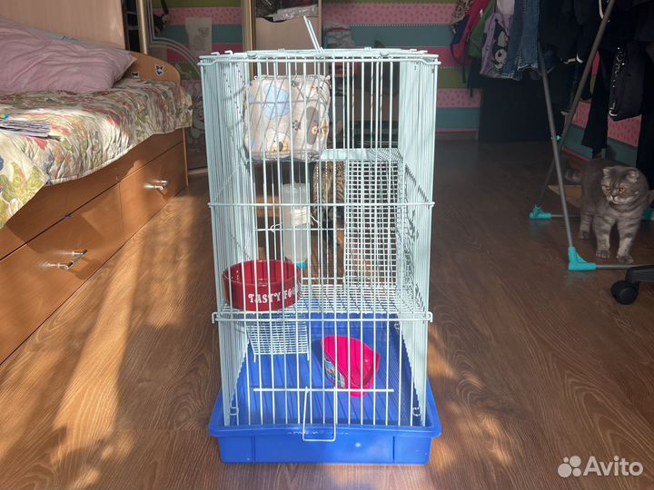 Продам клетку, размеры 63\51\33,4000т