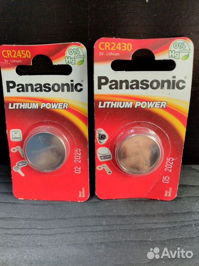 Батарейки Panasonic Lithium power