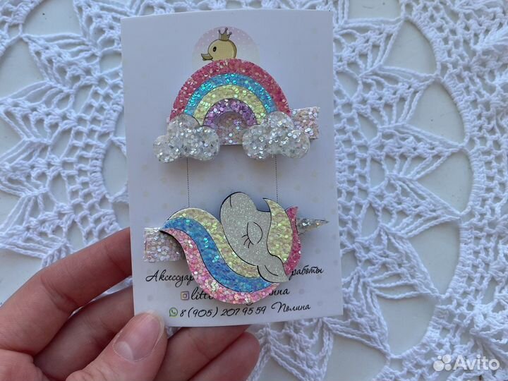 Заколки ручной работы