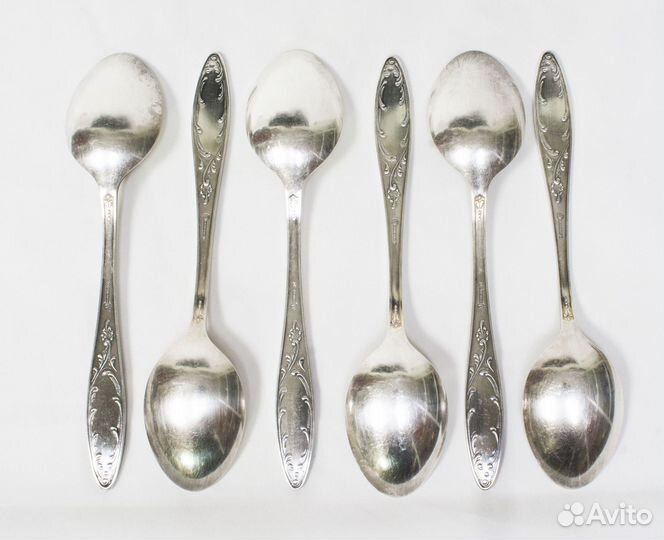 Набор Ложки столовые 6 шт, Кольчугино, длина 19,2