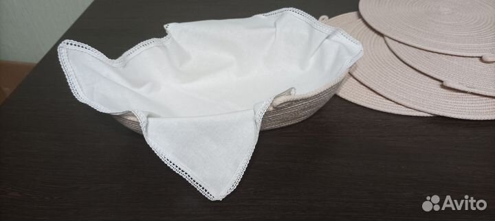 Набор салфеток+сухарница