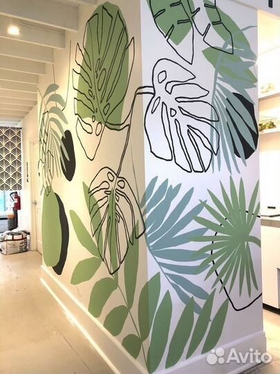 Роспись стен и интерьера