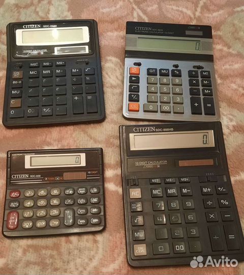 Калькуляторы Citizen