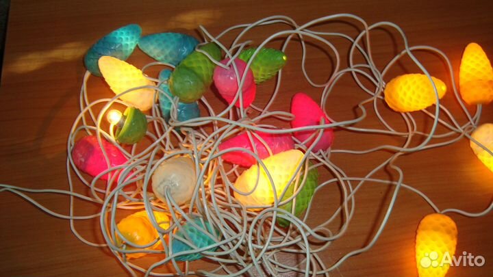 Елочная гирлянда СССР