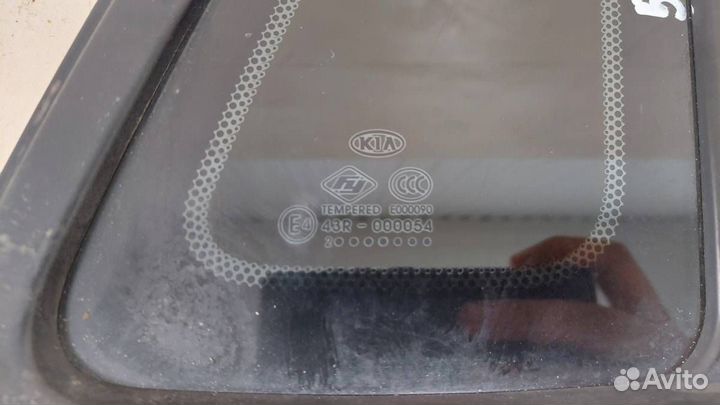 Стекло кузовное глухое правое Kia Rio 3 UB 2011-20