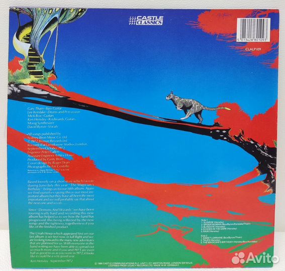 Uriah Heep - The Magician s Birthday LP