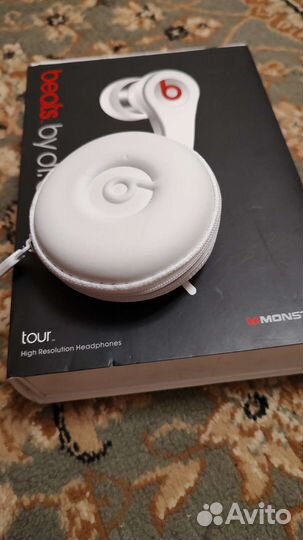 Чехол футляр и коробка от наушников beats by drdre