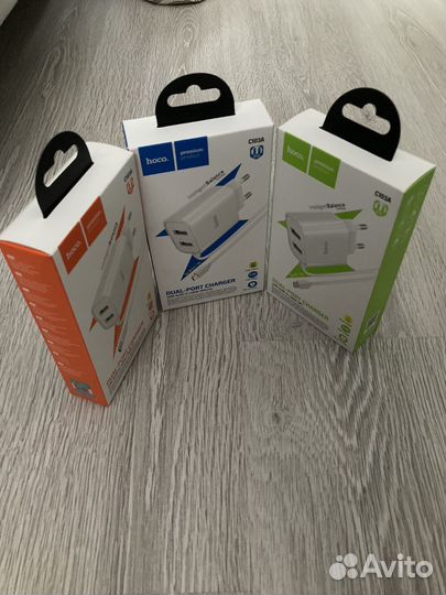 Комплект зарядки Lighting/TypeC/MicroUsb