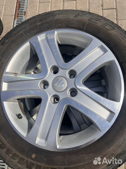 Литые диски + резина 205/60/16 5/114.3