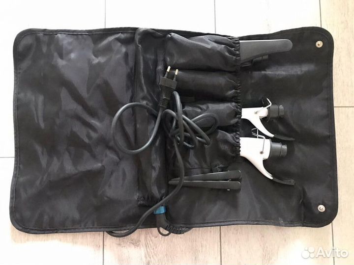 Мультистайлер 8 в 1. Плойка с насадками и утюжок