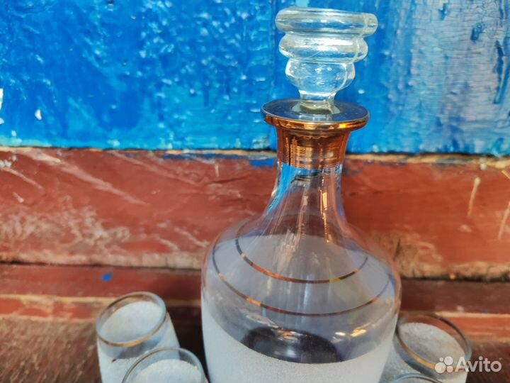 Графин со стаканами СССР