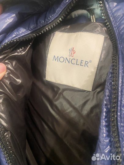 Пуховик moncler детский 140