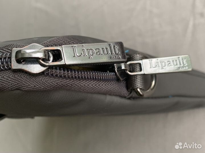 Сумка для ноутбука 17 документов Lipault серая