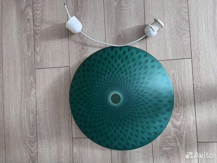 Люстра с абажуром стекло