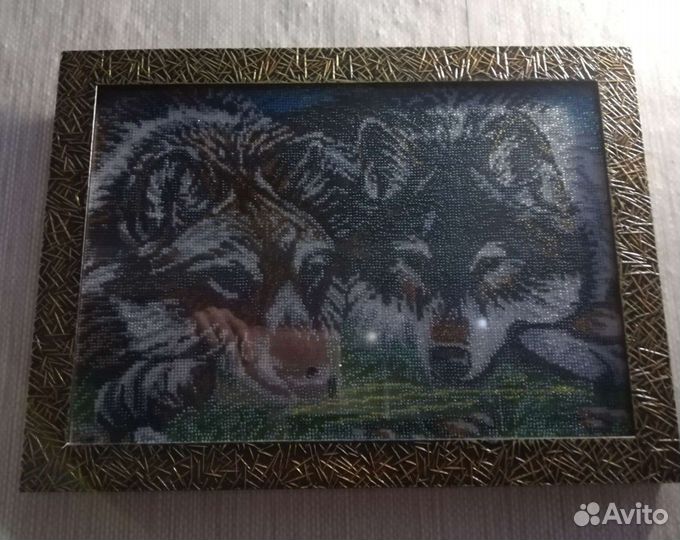 Картина вышивка бисером