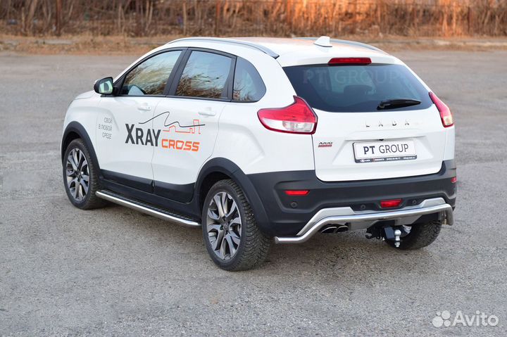 Фаркоп /съемный квадрат/ LADA xray