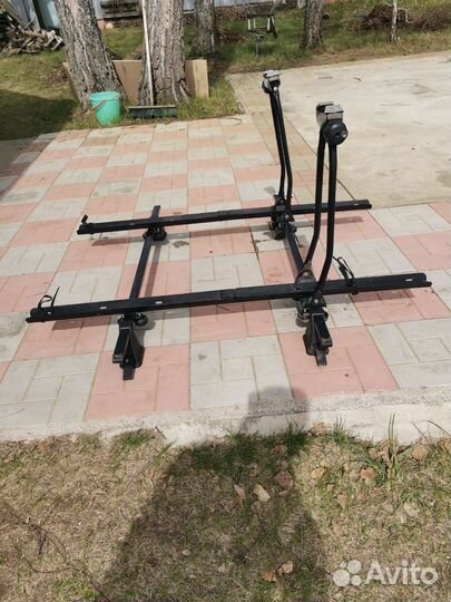 Багажник на крышу + два велобагажника