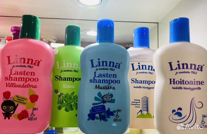 Финский шампнунь Linna