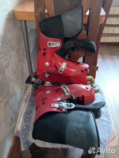 Коньки роликовые