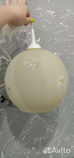 Люстра потолочная подвесная бу