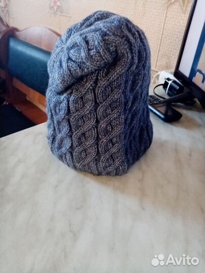 Шапка теплая женская