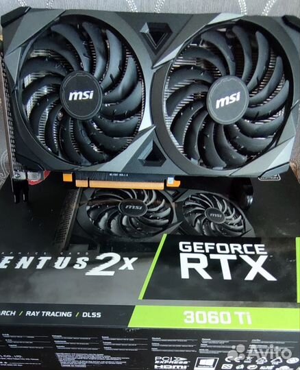 Видеокарта rtx 3060 ti