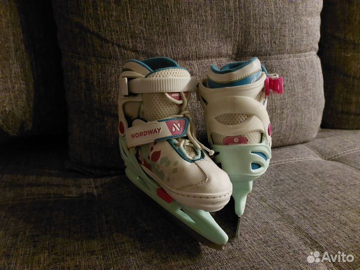 Коньки Nordway детские для девочки. Размер 26-31