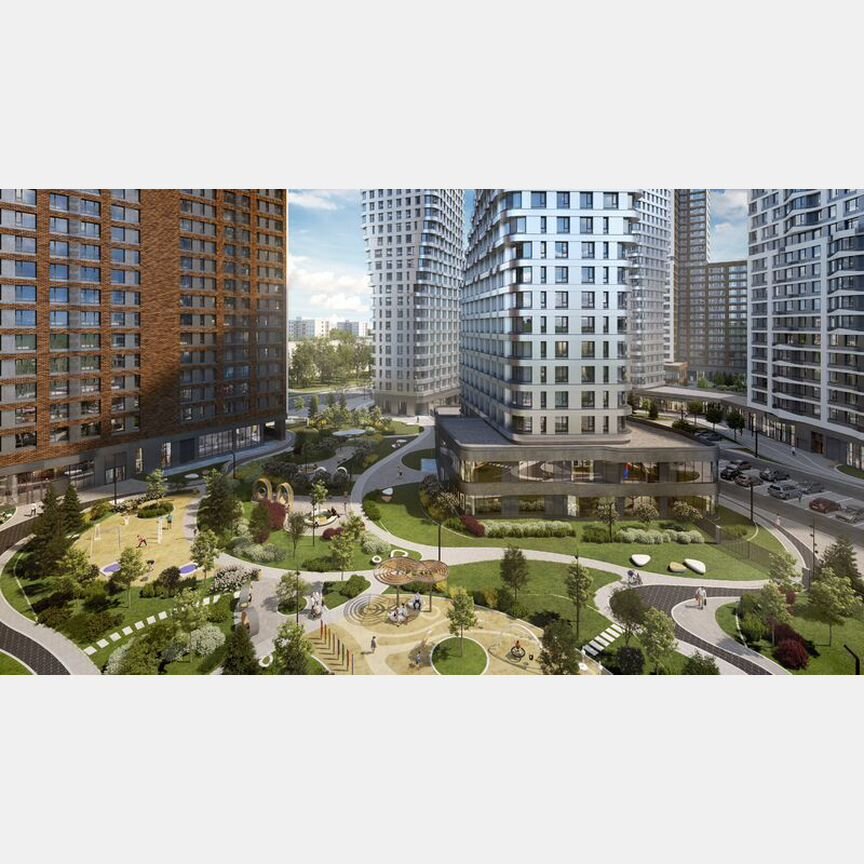 1-к. квартира, 44,2 м², 6/14 эт.