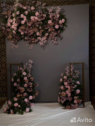 Аренда фотозоны на свадьбу