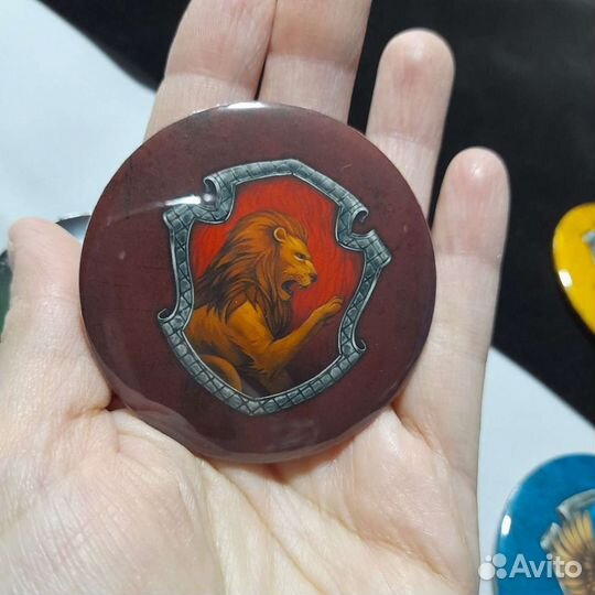 Коллекция значков эмблемы факультетов Хогвардса