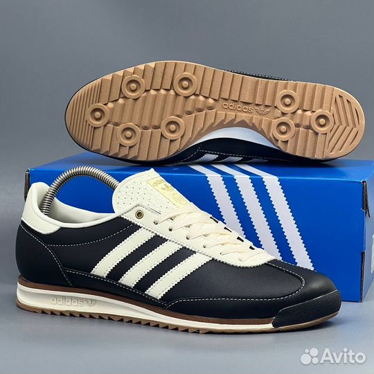 Кроссовки Adidas SL 72 Core Black Leather
