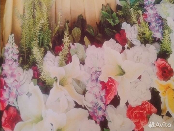 Шторы фоторисунок лилии