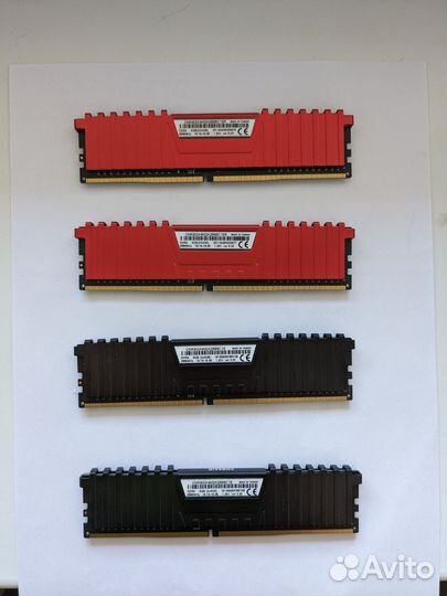 Оперативная память ddr4 corsair 16 gb